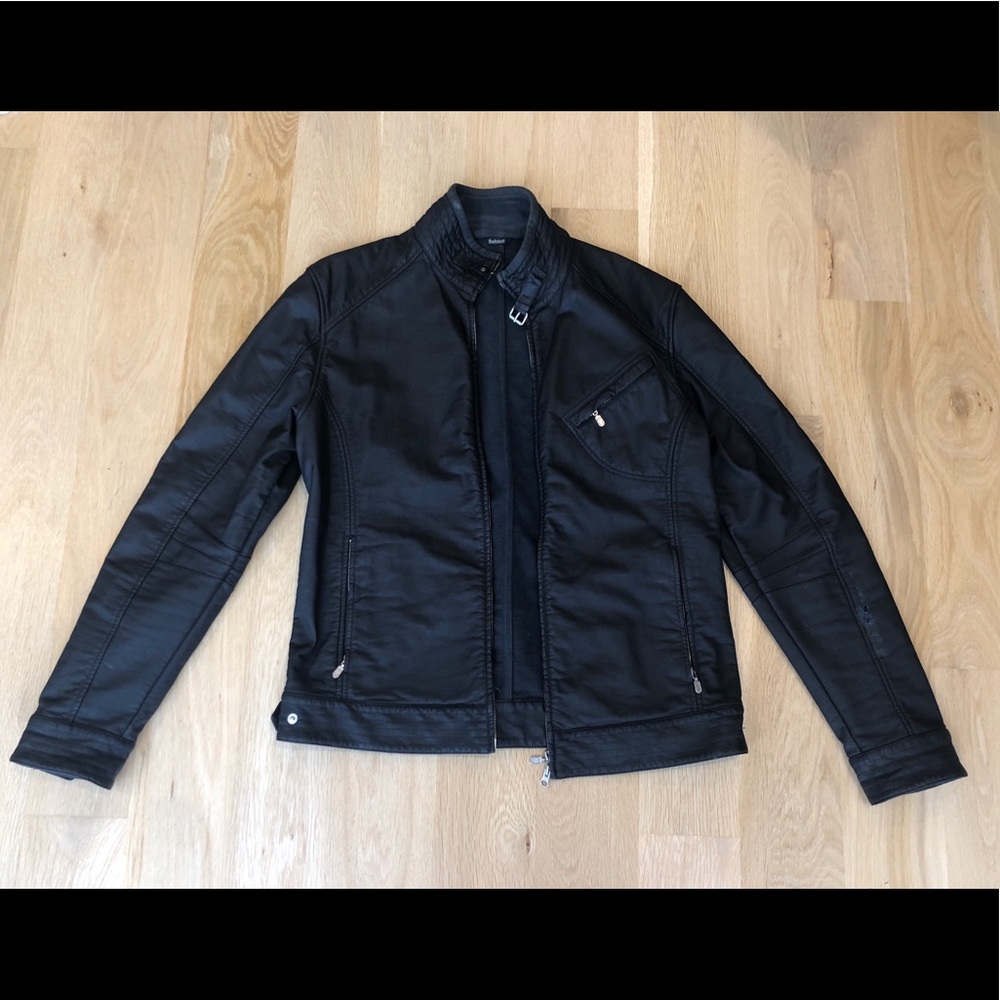 Belstaff leather MOTO jacket BLACK XXL